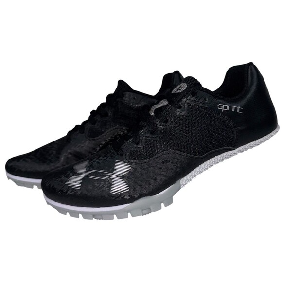 Under Armour Mens Size 7 Track Shoes Running Kick Sprint 4 Bag Spikes Key New main image 7